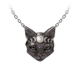 Mystic Moon Cat Pendant - Alchemy of England - Flyclothing LLC