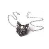 Mystic Moon Cat Pendant - Alchemy of England - Flyclothing LLC