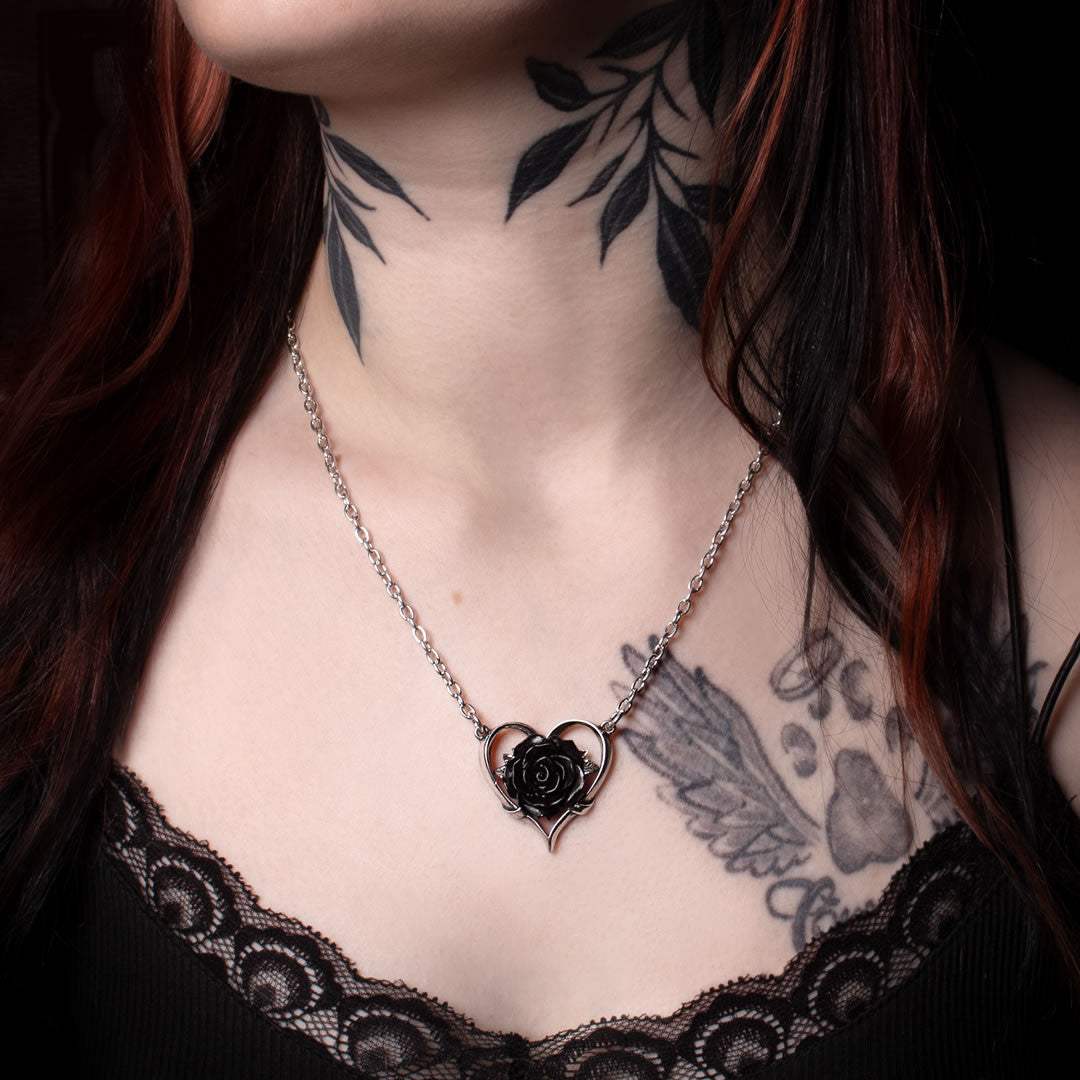 Heart of Blackness Pendant - Alchemy of England - Flyclothing LLC