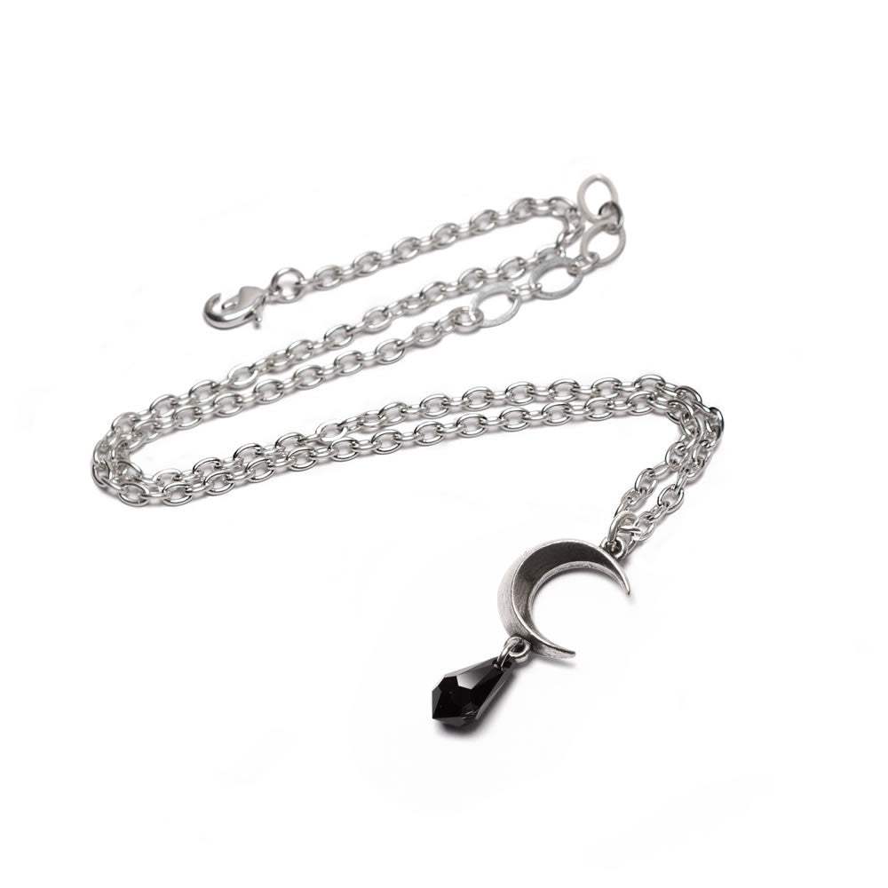 Tears of the Moon Black Pendant - Alchemy of England - Flyclothing LLC