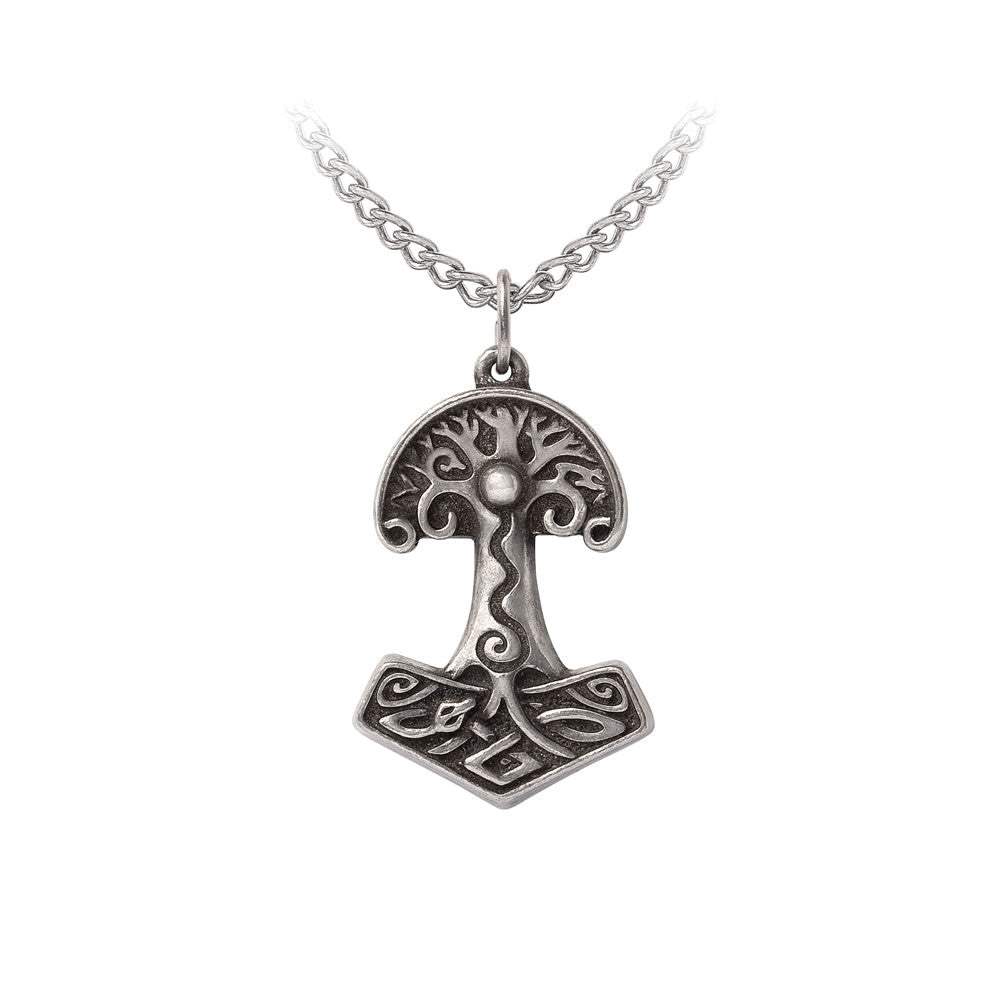 Yggdrsil - Viking World Tree Pendant - Alchemy of England - Flyclothing LLC