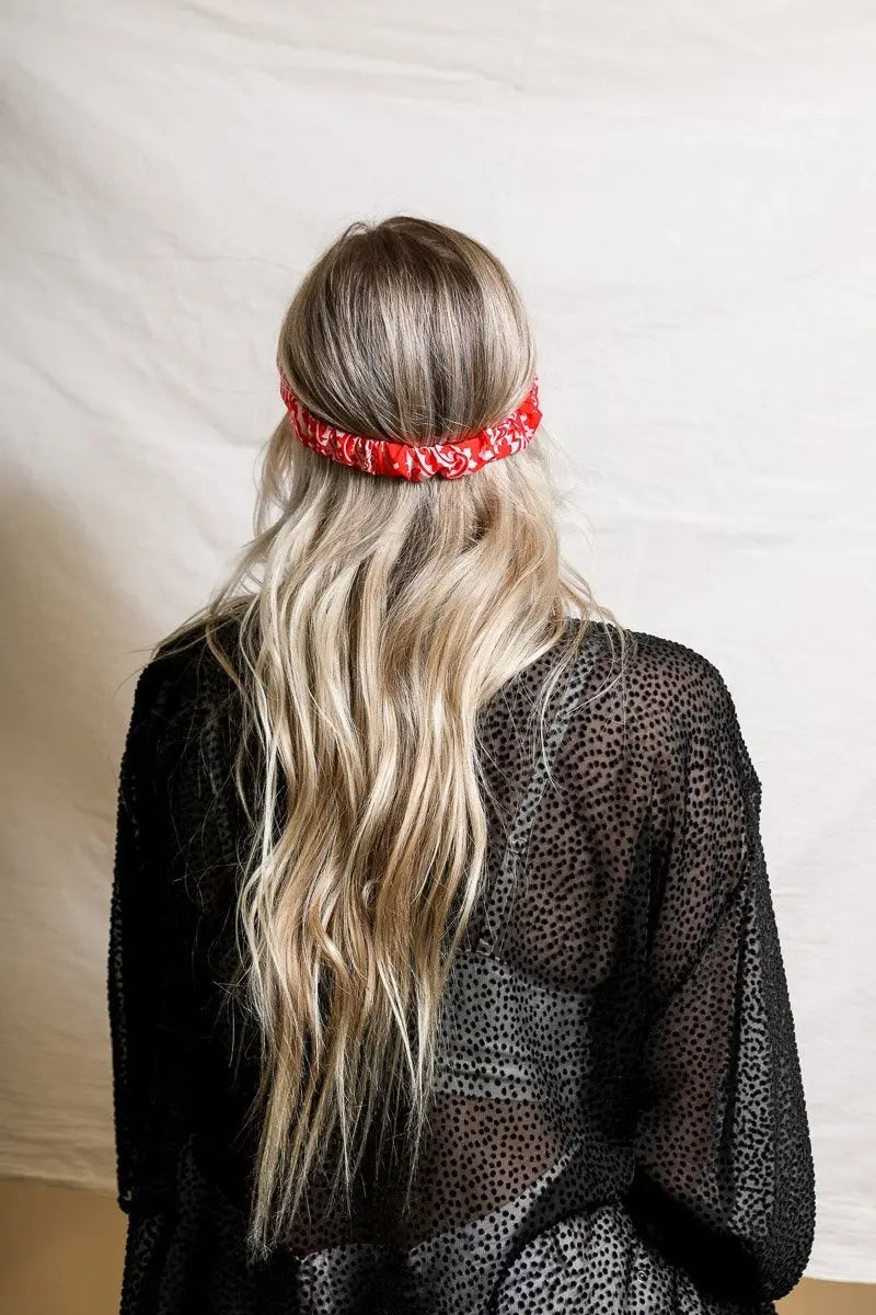 Paisley Boho Head Wrap - Boho Clothing and Accessories - Flyclothing LLC