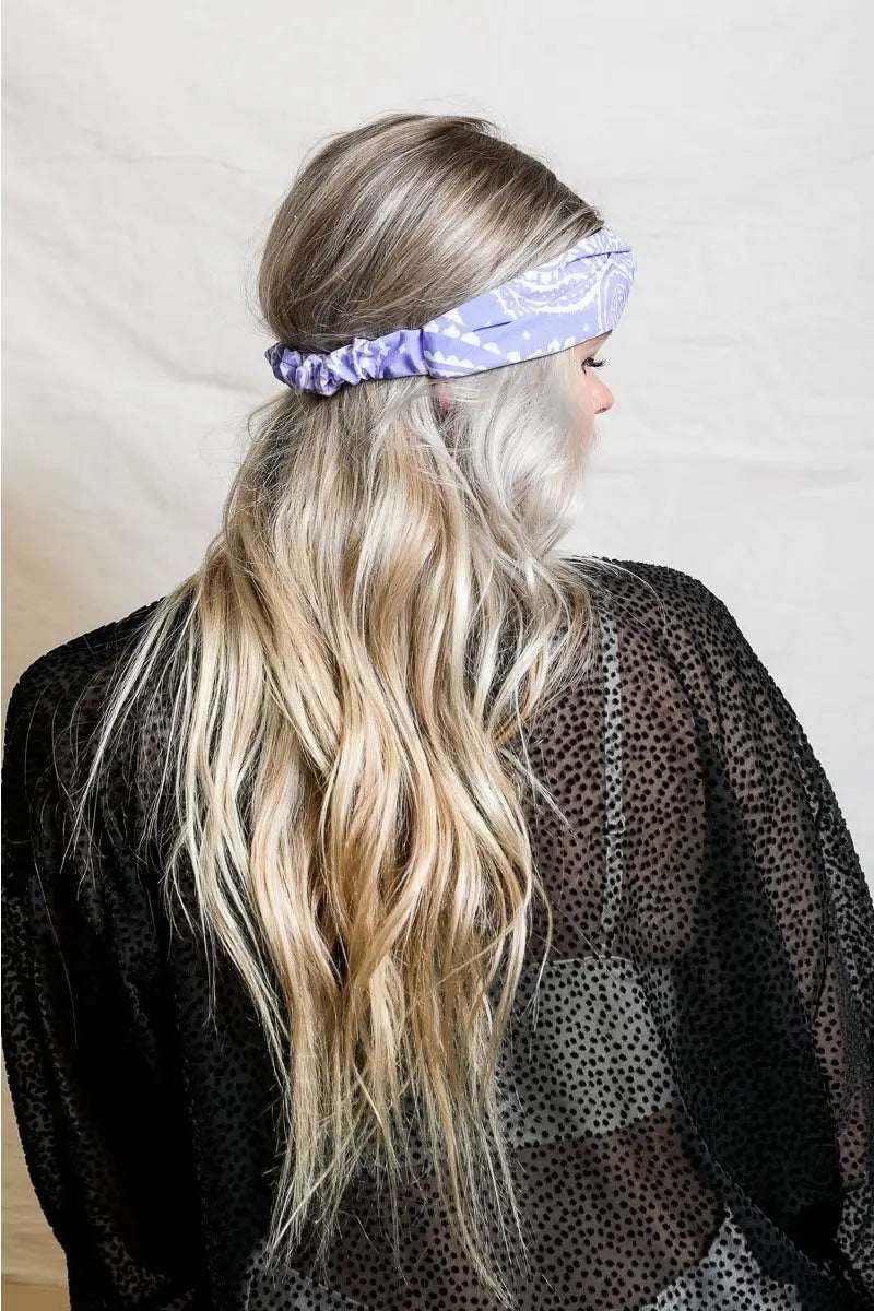 Paisley Boho Head Wrap - Boho Clothing and Accessories - Flyclothing LLC