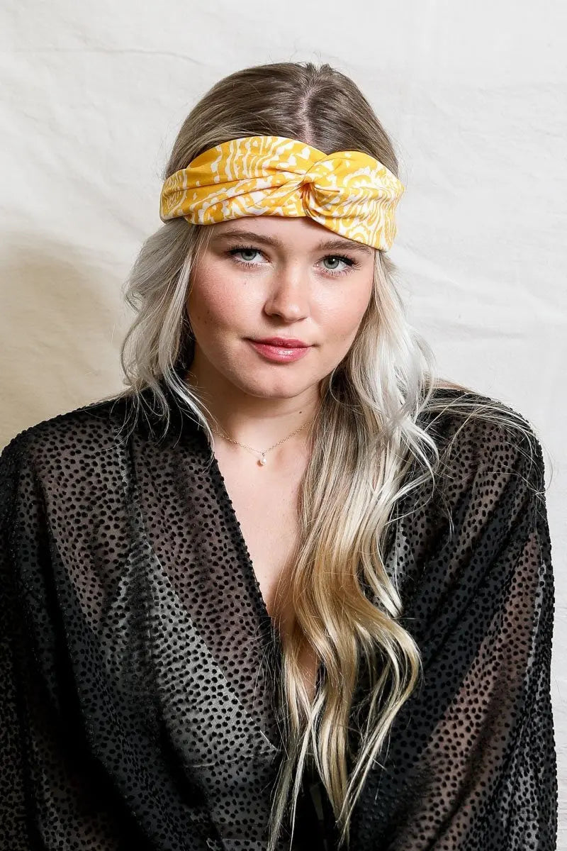Paisley Boho Head Wrap - Boho Clothing and Accessories - Flyclothing LLC