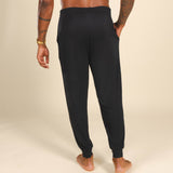 The Threat Level Midnight | Black SleepDeep™ Men’s Pajama Joggers - Shinesty - Flyclothing LLC
