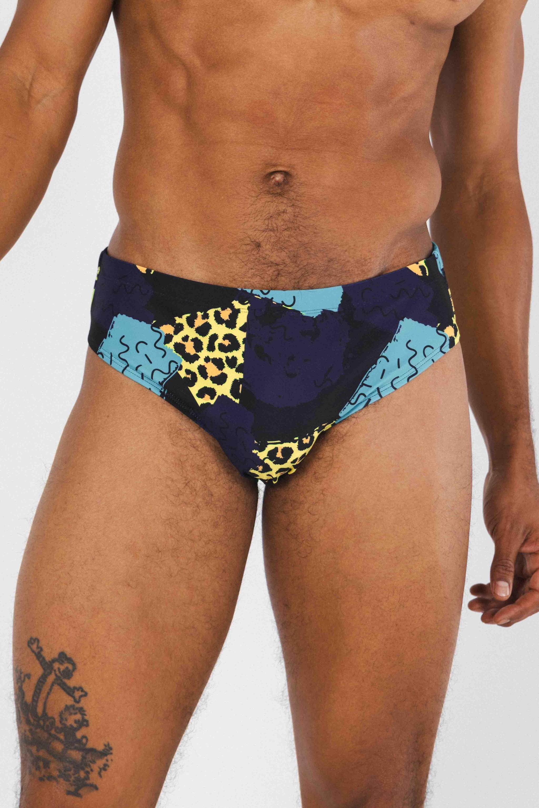 The Panty Dropper | Cheetah Ball Hammock® Pouch Swim Brief - Shinesty - Flyclothing LLC