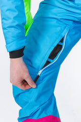 The Park Rat | Men's Neon Spray Design Retro One Piece Ski Suit - Shinesty - Flyclothing LLC