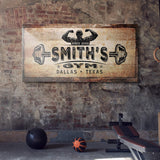 Gym Sign III - Tailored Canvases - Flyclothing LLC