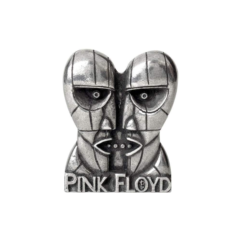 Pink Floyd Division Bell Heads Pin Badge - Alchemy of England - Flyclothing LLC