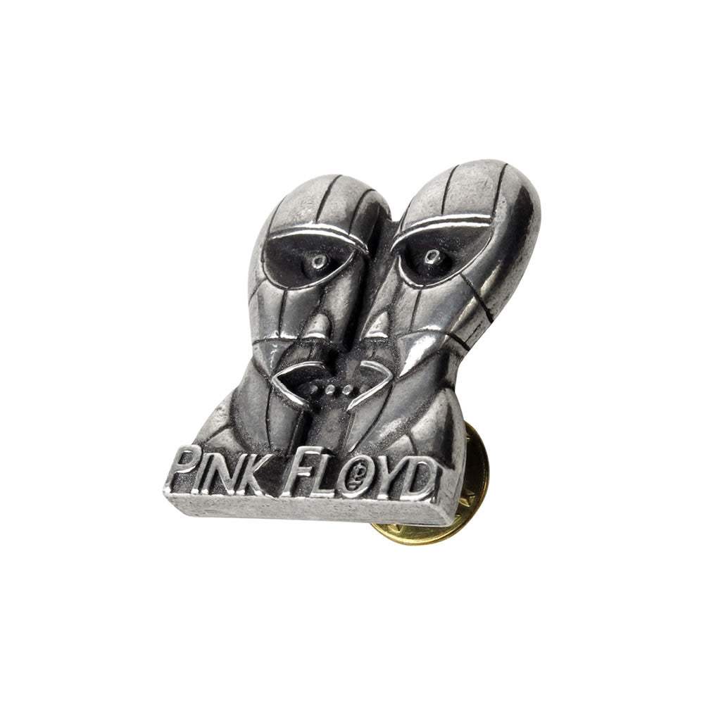 Pink Floyd Division Bell Heads Pin Badge - Alchemy of England - Flyclothing LLC