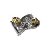 Pink Floyd Division Bell Heads Pin Badge - Alchemy of England - Flyclothing LLC