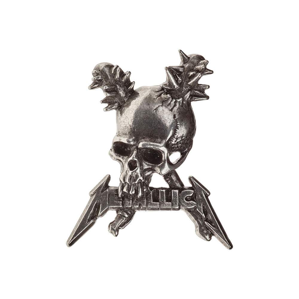 Metallica Damage Inc Skull Pin Badge - Alchemy of England - Flyclothing LLC