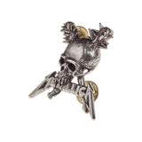 Metallica Damage Inc Skull Pin Badge - Alchemy of England - Flyclothing LLC