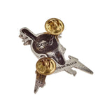 Metallica Damage Inc Skull Pin Badge - Alchemy of England - Flyclothing LLC