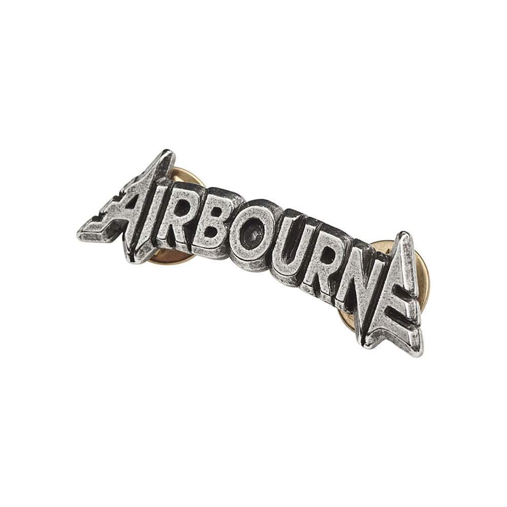 Airbourne Logo Pin Badge - Alchemy of England - Flyclothing LLC