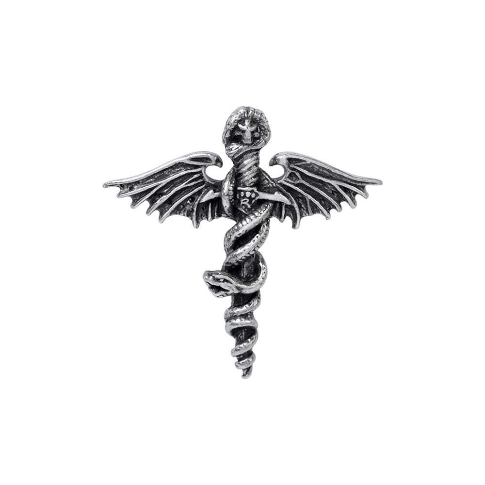 Motley Crue Dr. Feelgood Pin Badge - Alchemy of England - Flyclothing LLC