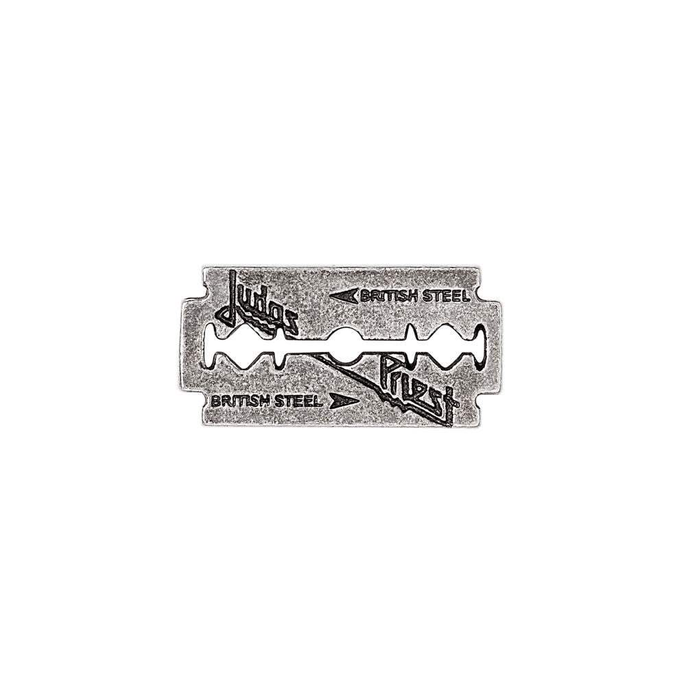 Judas Priest Razorblade Pin Badge