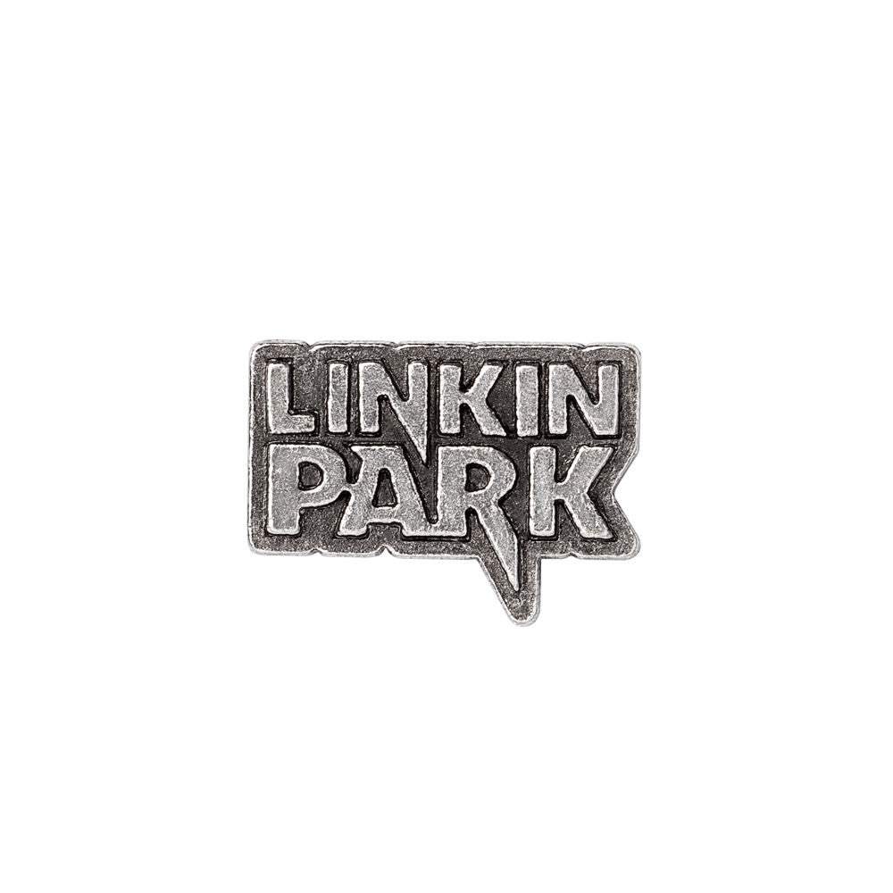 Linkin Park Lettering Pin Badge - Alchemy of England - Flyclothing LLC