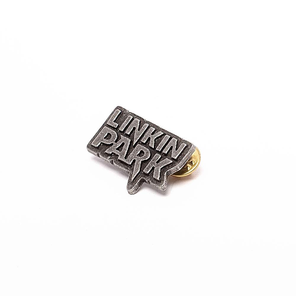 Linkin Park Lettering Pin Badge - Alchemy of England - Flyclothing LLC