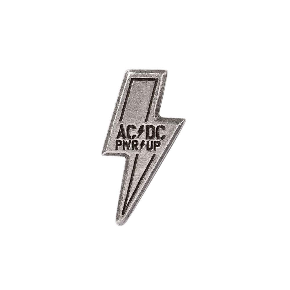 AC/DC PWR/UP Pin Badge - Alchemy of England - Flyclothing LLC