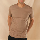 The Desert Roams | Light Brown Everyman™ Pocket T Shirt - Shinesty - Flyclothing LLC
