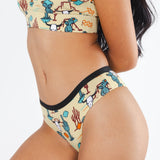 The Mirage | Western Cactus Cheeky Underwear