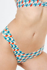 The Swanky | Retro Houndstooth Seamless Thong - Shinesty - Flyclothing LLC