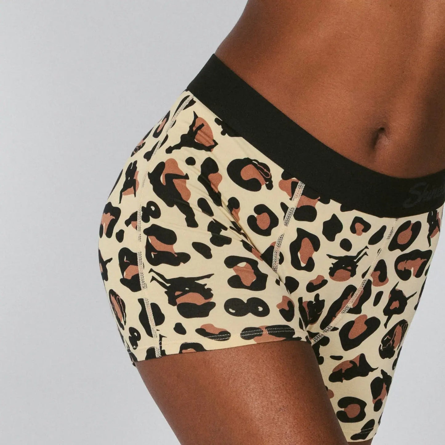 The Primal Passion | Naughty Cheetah Print Women’s Boxers - Shinesty - Flyclothing LLC