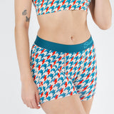 The Swanky | Retro Houndstooth Women’s Boxers - Shinesty - Flyclothing LLC