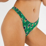 The Fancy Feather | Peacock MicroModal Thong - Shinesty - Flyclothing LLC