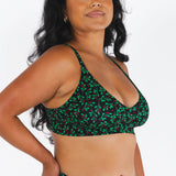 The Kiss Me There | Mistletoe Boob Hammock™ Plunge Bralette - Shinesty - Flyclothing LLC