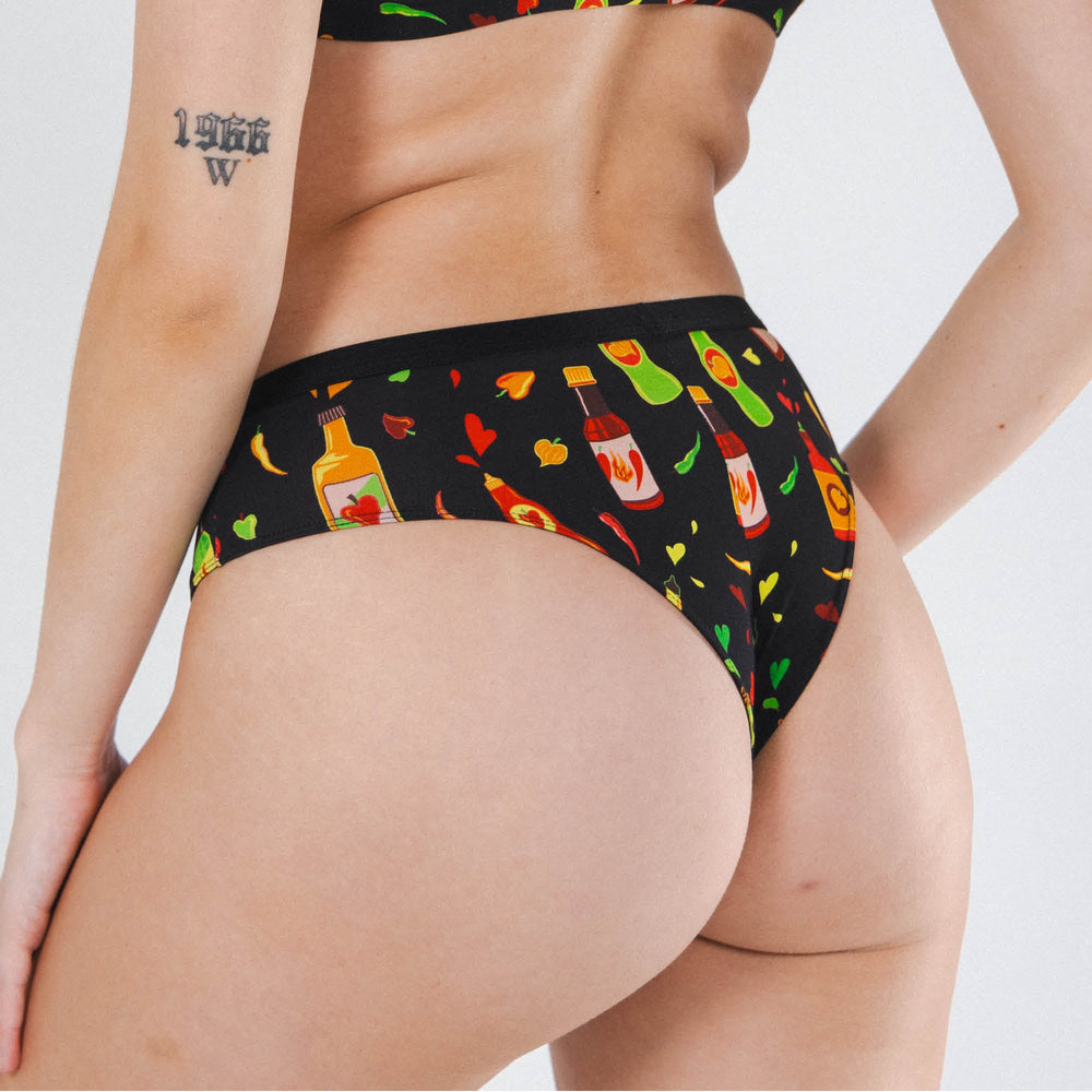 The Gotcha Sriracha | Hot Sauce Cheeky Underwear - Shinesty - Flyclothing LLC