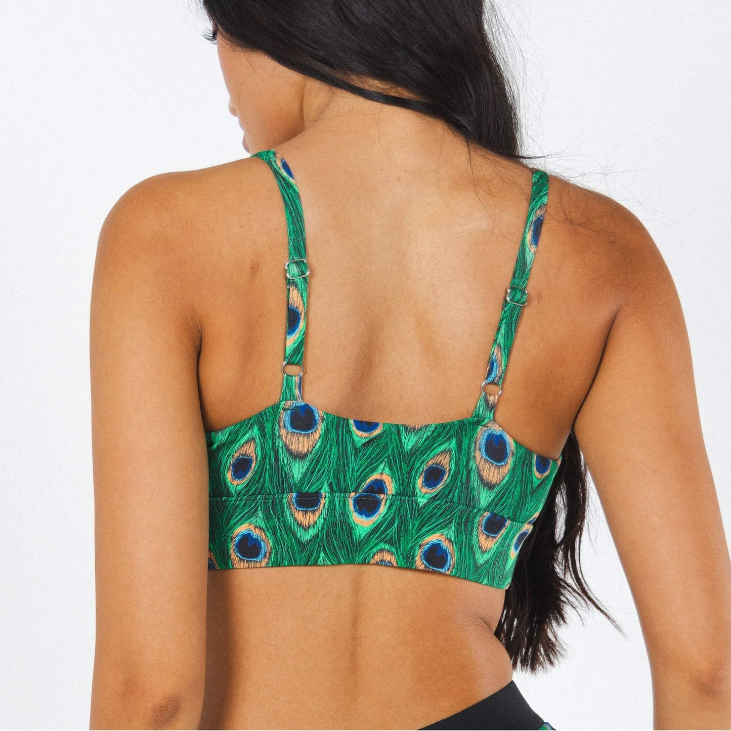 The Fancy Feather | Peacock Boob Hammock™ Scoop Bralette - Shinesty - Flyclothing LLC
