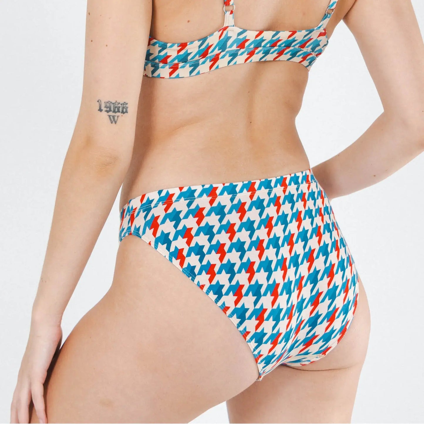 The Swanky | Retro Houndstooth Modal Bikini Underwear - Shinesty - Flyclothing LLC