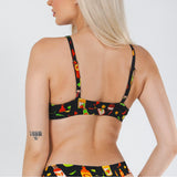 The Gotcha Sriracha | Hot Sauce Boob Hammock™ Triangle Bralette - Shinesty - Flyclothing LLC