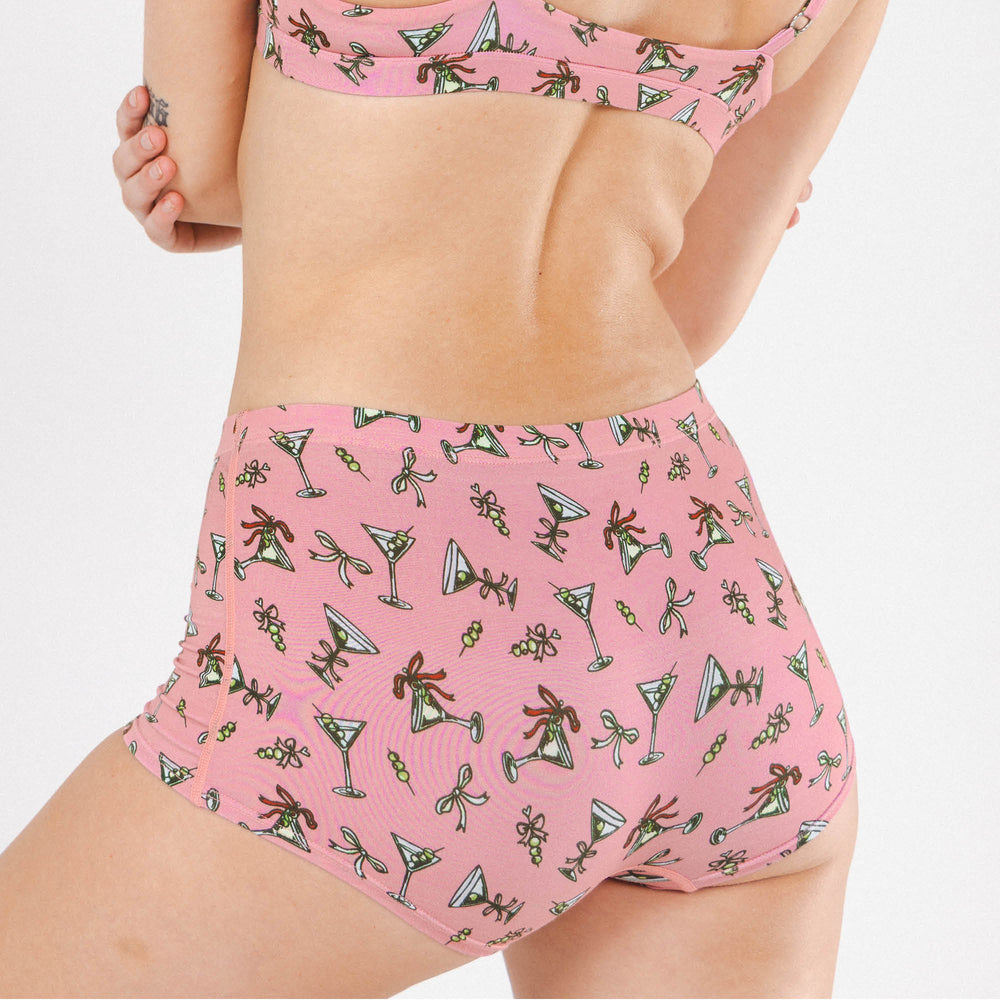 The Teeny Tini | Martini Modal Boyshort Underwear - Shinesty - Flyclothing LLC