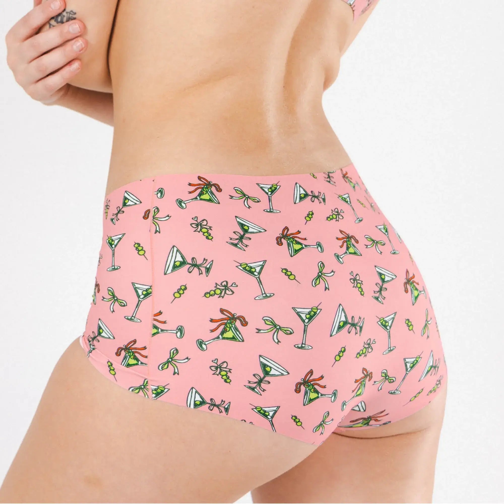 The Teeny Tini | Martini Women’s Seamless Boyshort - Shinesty - Flyclothing LLC
