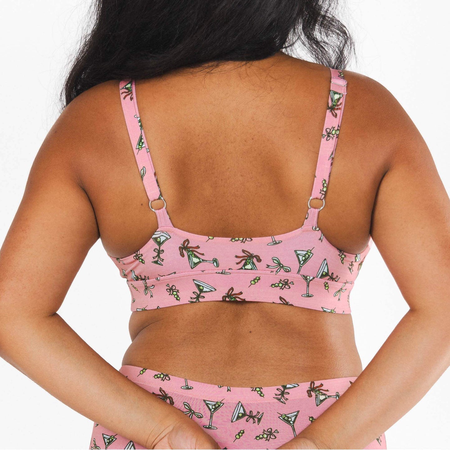 The Teeny Tini | Martini Boob Hammock™ Plunge Bralette - Shinesty - Flyclothing LLC