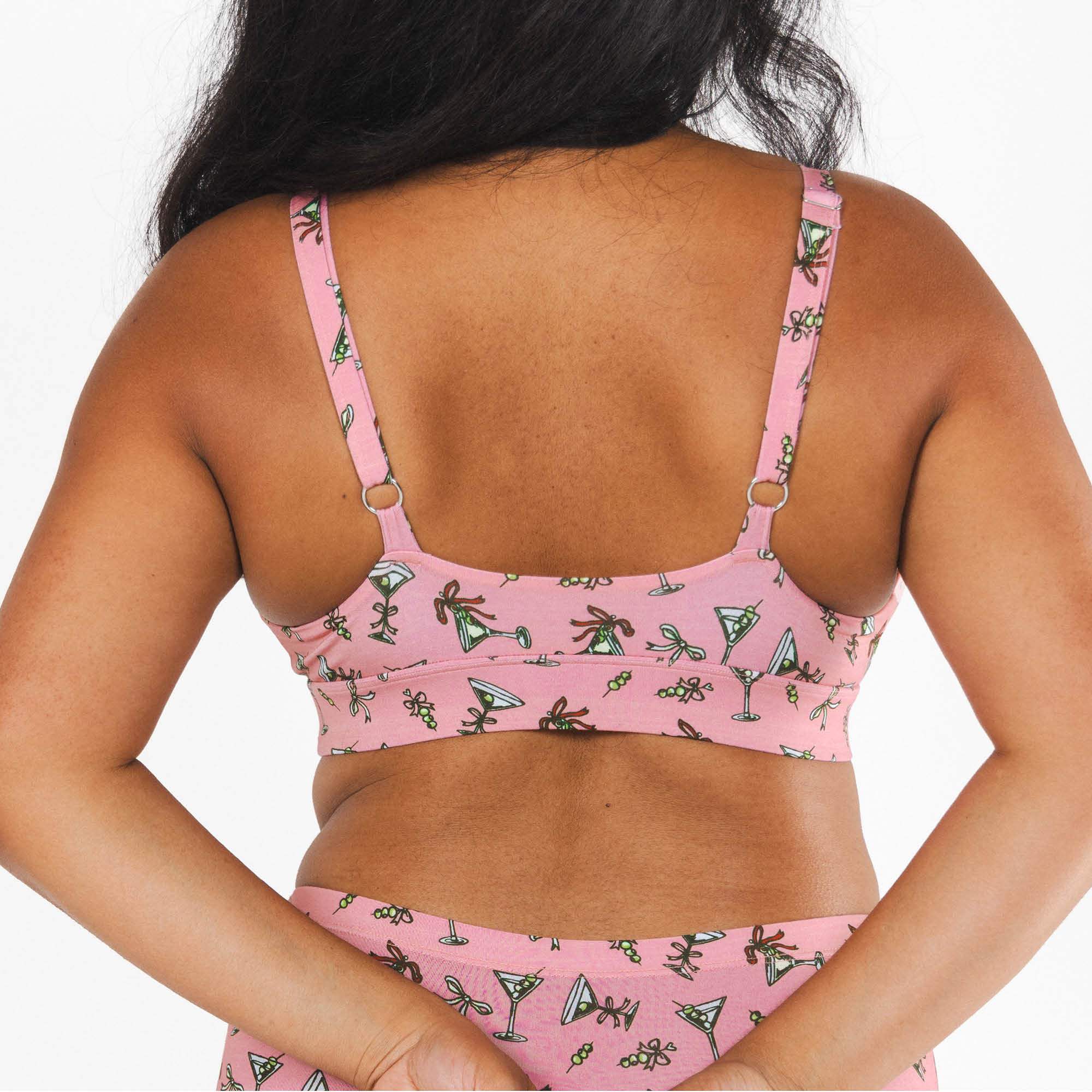 The Teeny Tini | Martini Boob Hammock™ Plunge Bralette - Shinesty - Flyclothing LLC
