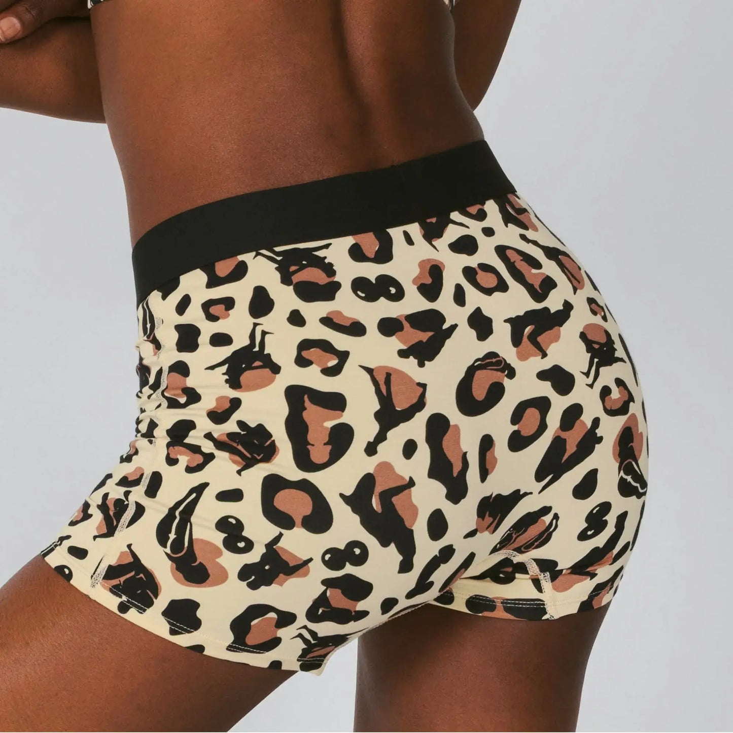 The Primal Passion | Naughty Cheetah Print Women’s Boxers - Shinesty - Flyclothing LLC