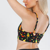 The Gotcha Sriracha | Hot Sauce Boob Hammock™ Scoop Bralette - Shinesty - Flyclothing LLC