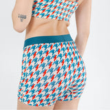 The Swanky | Retro Houndstooth Women’s Boxers - Shinesty - Flyclothing LLC