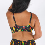 The Gotcha Sriracha | Hot Sauce Boob Hammock™ Plunge Bralette - Shinesty - Flyclothing LLC