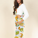 The Spread | White Thanksgiving Women's Pajamaralls®