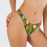 The Leaf Peeps | Naughty Leaves MicroModal Thong - Shinesty - Flyclothing LLC