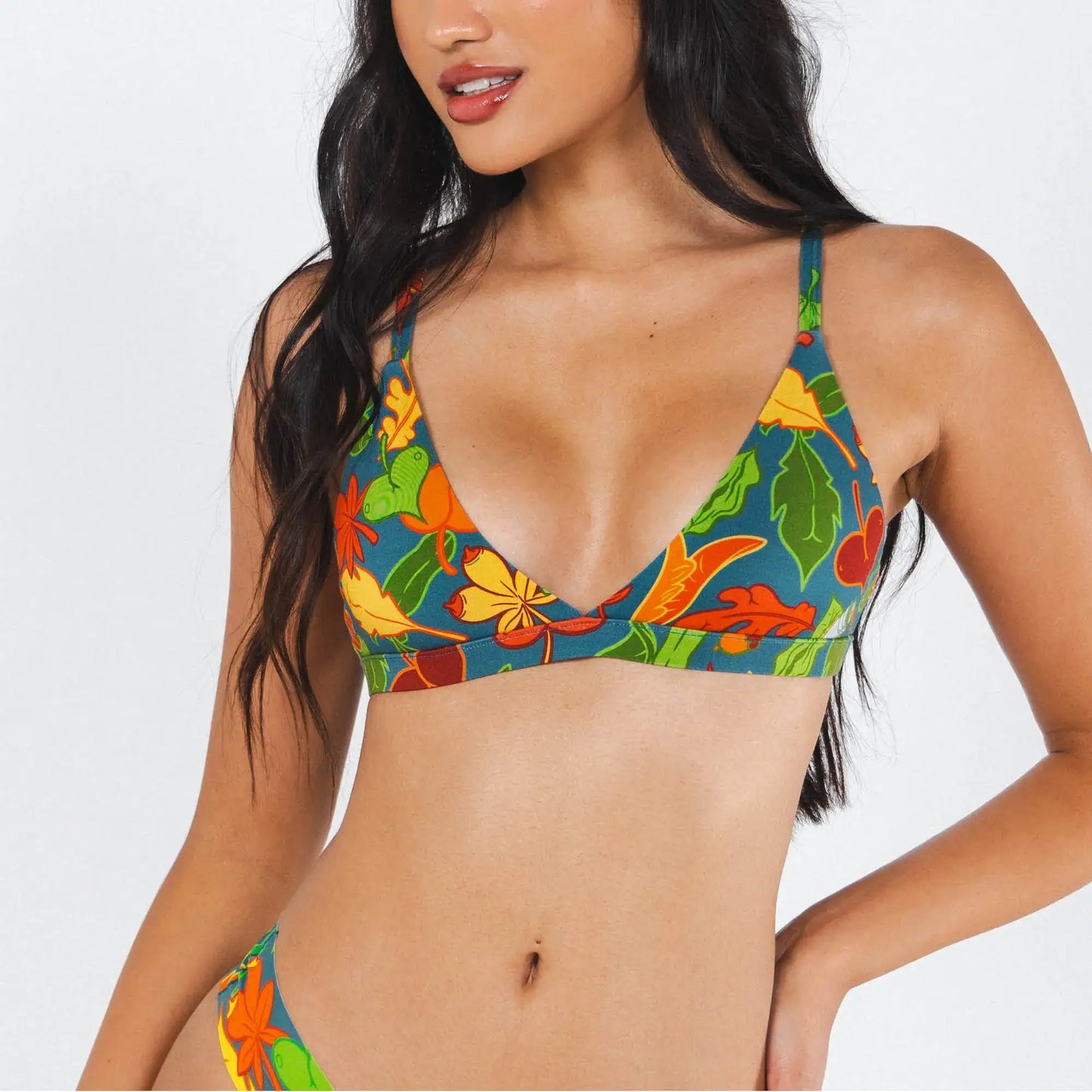 The Leaf Peeps | Naughty Leaves Boob Hammock™ Triangle Bralette - Shinesty - Flyclothing LLC