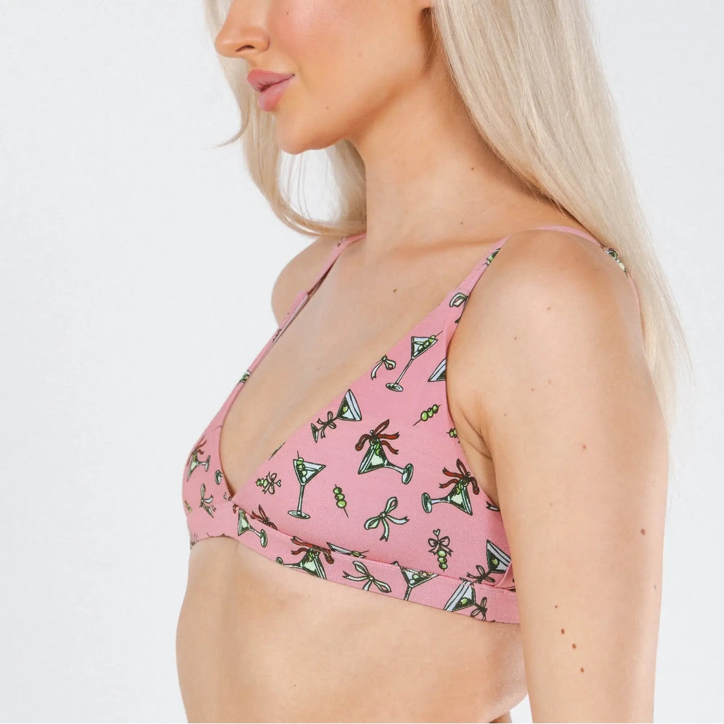 The Teeny Tini | Martini Boob Hammock™ Triangle Bralette - Shinesty - Flyclothing LLC
