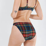 The Cappuccino | Holiday Tartan Plaid Modal Bikini Underwear - Shinesty - Flyclothing LLC
