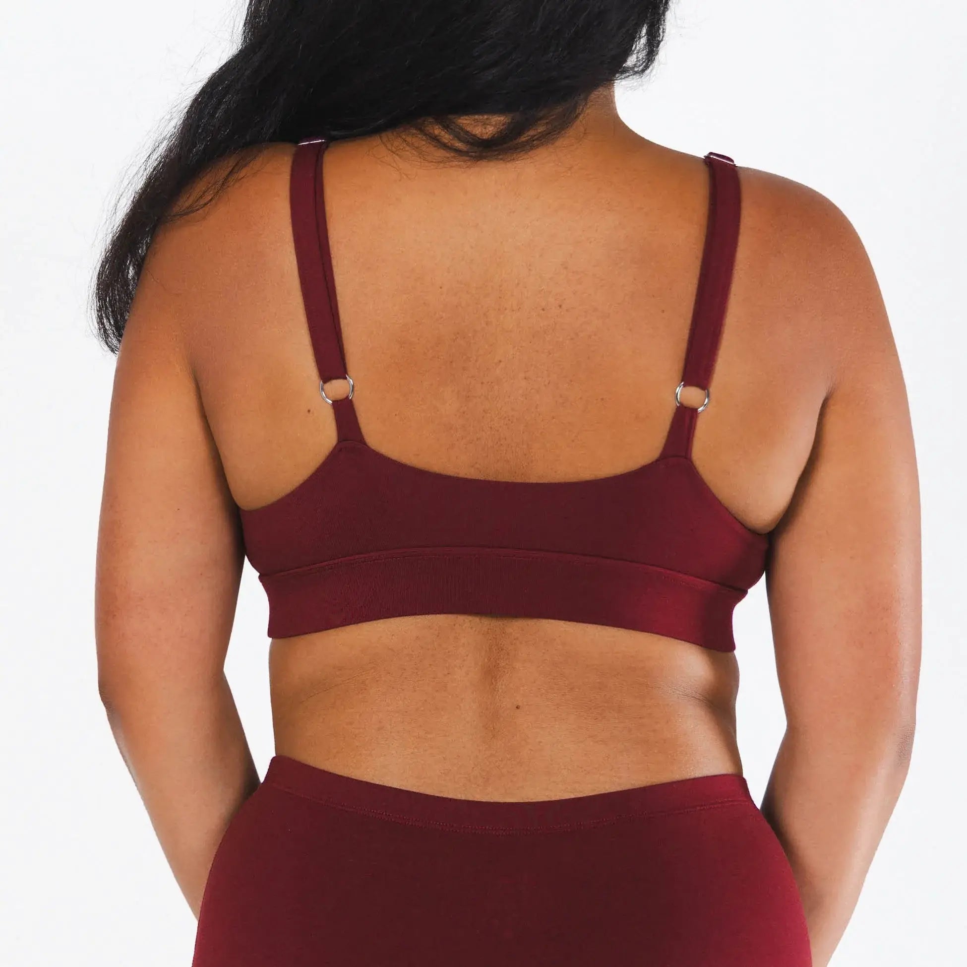 The Sommelier | Burgundy Boob Hammock™ Plunge Bralette - Shinesty - Flyclothing LLC