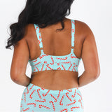 The Peppermint Pimp Canes | Candy Cane Boob Hammock™ Busty Bralette